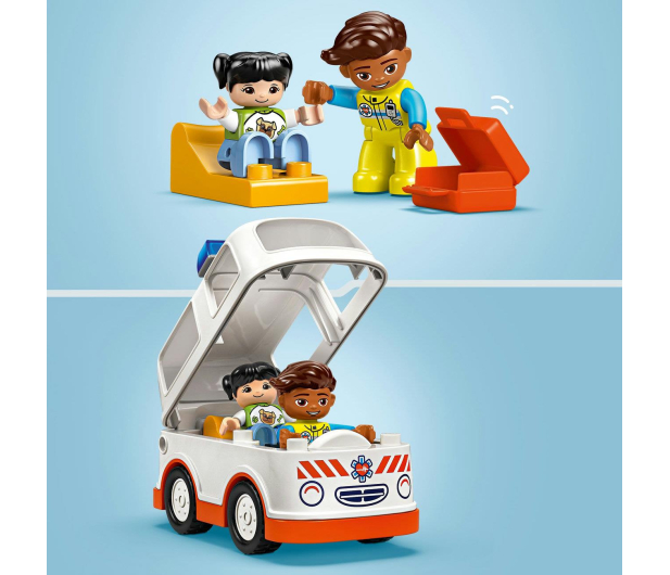 LEGO DUPLO 10447 Karetka z kierowcą - 1283653 - zdjęcie 3